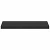 vidaXL Appui de fen&ecirc;tre Noir avec grain de bois 100 x 50 x 4,5 cm PVC