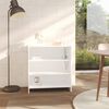 vidaXL Buffet Blanc 70x40,5x75 cm Bois d'ing&eacute;nierie