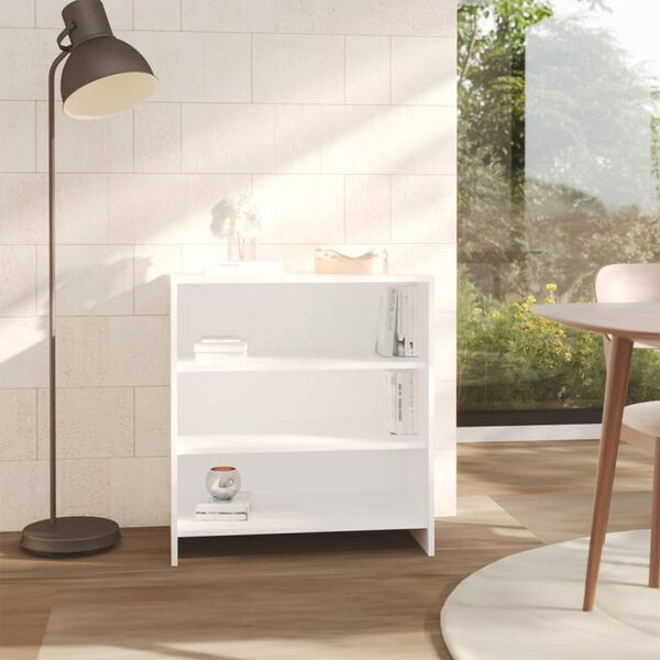 vidaXL Buffet Blanc 70x40,5x75 cm Bois d'ing&eacute;nierie