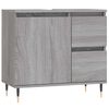 vidaXL Armoire de bain sonoma gris 65x33x60 cm bois d'ing&eacute;nierie