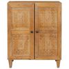 vidaXL Buffet Marron clair 60 x 33 x 75 cm bois de manguier massif