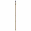 vidaXL Porte coulissante ORKDAL Naturel et Noir 83 x 202 cm
