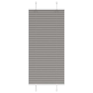 vidaXL Store pliss&eacute; anthracite 55x100 cm largeur du tissu 54,4 cm