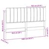 vidaXL T&ecirc;te de lit capitonn&eacute;e Blanc et gris clair 135 cm Pin massif