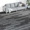 vidaXL Planches de sol 18 pcs Gris 5,26 m&sup2; PVC
