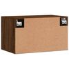 vidaXL Armoire murale Ch&ecirc;ne marron 60x36,5x35 cm Bois d'ing&eacute;nierie
