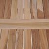 vidaXL Table de bistro pliable 60x60x65 cm Bois de teck solide