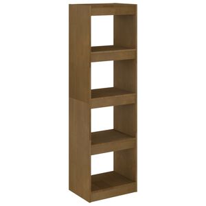 vidaXL Biblioth&egrave;que/S&eacute;parateur de pi&egrave;ce Marron miel 40x30x135,5 cm Pin