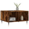 vidaXL Table basse Ch&ecirc;ne fum&eacute; 60x50x36,5 cm Bois d'ing&eacute;nierie