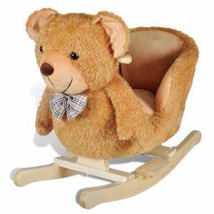 vidaXL Ourson &agrave; bascule pour b&eacute;b&eacute;s