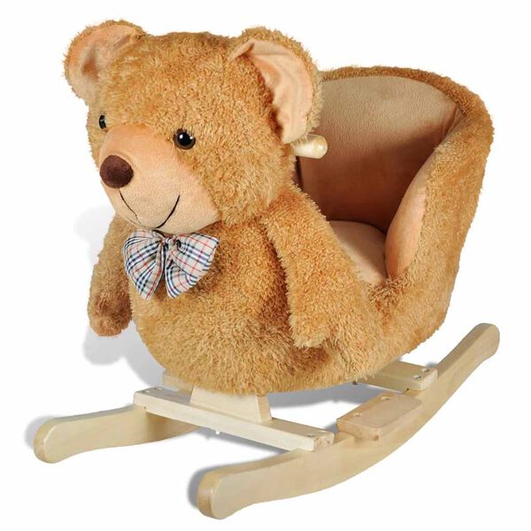 vidaXL Ourson &agrave; bascule pour b&eacute;b&eacute;s