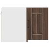 vidaXL Armoire de cuisine Lucca Ch&ecirc;ne brun 57 x 57 x 40 cm