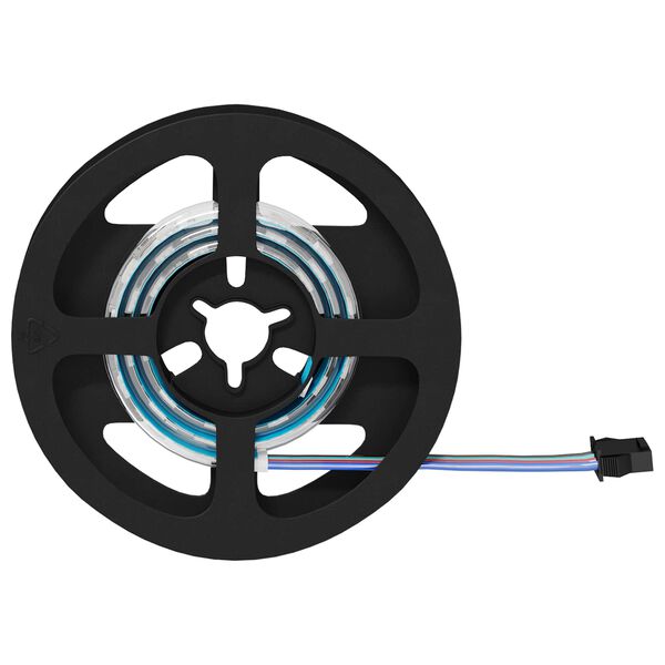 vidaXL Bande LED 4 pcs Noir et Transparent 40 x 0,8 x 0,3 cm