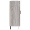 vidaXL Buffet sonoma gris 69,5x34x90 cm bois d'ing&eacute;nierie