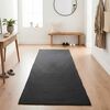 vidaXL Tapis de surface Rectangulaire Gris fonc&eacute; 60 x 250 cm Jute