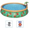 Bestway Ensemble de piscine gonflable Paradise Palms 457x84 cm