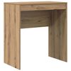 vidaXL Bureau avec tiroir 2 pcs Ch&ecirc;ne artisanal