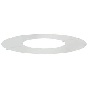 vidaXL adapt&eacute; pour anneau d'arbre plat Argent &Oslash;30 / 60 cm