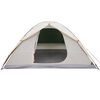 vidaXL Tente de camping &agrave; d&ocirc;me 6 personnes vert imperm&eacute;able