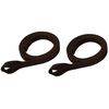vidaXL Selle, bridon et col de poitrine Cuir v&eacute;ritable 16 po Marron