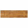 vidaXL Dessus de table 100x30x3,8cm rectangulaire bois massif manguier