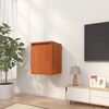 vidaXL Meuble mural Cire marron 30 x 30 x 40 cm Bois de pin massif