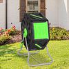 vidaXL Composteur &agrave; tambour 60x43x74 cm 70 L Polypropyl&egrave;ne
