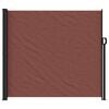 vidaXL Auvent lat&eacute;ral r&eacute;tractable marron 180x600 cm