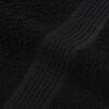 vidaXL Serviettes de bain FROGN 10 pcs noir 100x150 cm 360 g/m&sup2;