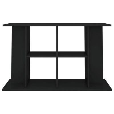 vidaXL Support pour aquarium noir 100x40x60 cm bois d'ingénierie