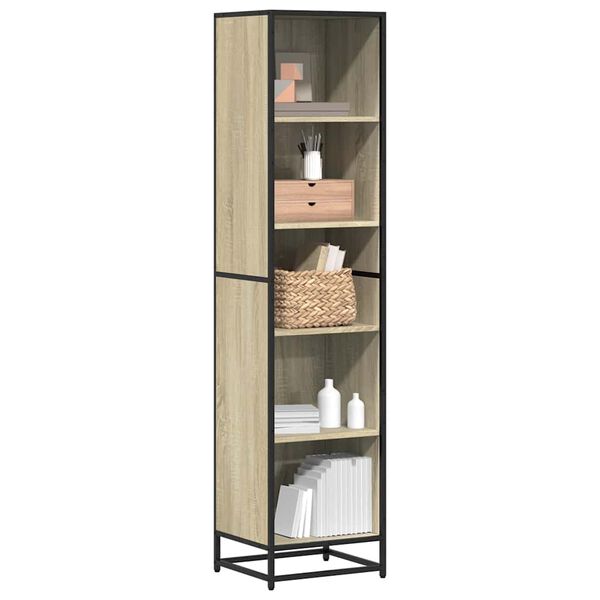 vidaXL Biblioth&egrave;que ch&ecirc;ne sonoma 40x35x170,5 cm bois d'ing&eacute;nierie