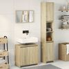 vidaXL Ensemble de meubles de salle de bain 3 pcs ch&ecirc;ne sonoma