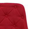 vidaXL Tabouret de bar Rouge bordeaux Tissu