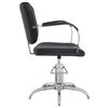vidaXL Chaise de salon Noir Similicuir