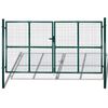 vidaXL Grille de portail, cl&ocirc;ture ou mur en filet 300x200 cm
