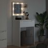 vidaXL Tables de maquillage pour chambre Blanc 80 x 39,6 x 135 cm