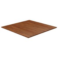 vidaXL Dessus de table carré Marron foncé90x90x1,5cm Bois chêne traité
