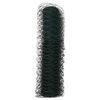 vidaXL Cl&ocirc;ture hexagonale Vert 0,8 x 50 m PVC