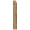 vidaXL Armoire de t&ecirc;te de lit ch&ecirc;ne artisanal 200x19x103,5 cm