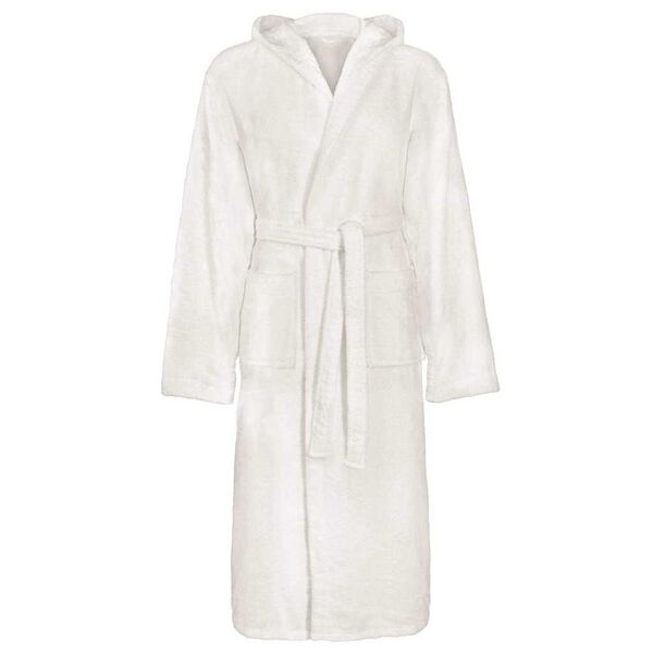 vidaXL Peignoir KINN Blanc L Coton