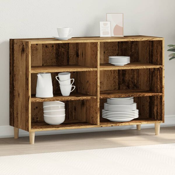 vidaXL Buffet vieux bois 103,5x35x70 cm bois d'ing&eacute;nierie