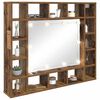 vidaXL Armoire Miroir Bois ancien 91 x 15 x 76,5 cm Bois d'ingénierie