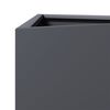 vidaXL Jardini&egrave;re anthracite triangulaire 50x43x75 cm acier