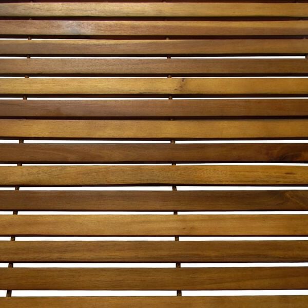 Tapis de bain en acacia 3 pcs