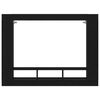 vidaXL Meuble TV Ch&ecirc;ne noir 152 x 22 x 113 cm Bois d'ing&eacute;nierie