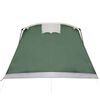 vidaXL Tente familiale tunnel 8 personnes vert imperm&eacute;able