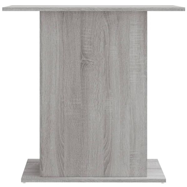 vidaXL Support d'aquarium sonoma gris 75x36x72,5 cm bois d'ing&eacute;nierie