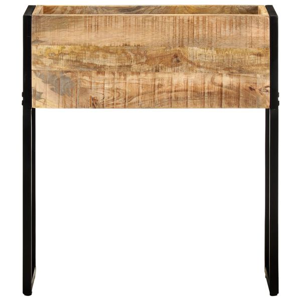 vidaXL Jardini&egrave;re 60x20x68 cm Bois de manguier brut