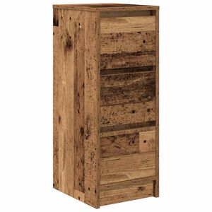 vidaXL Buffet vieux bois 29,5x34x76 cm bois d'ing&eacute;nierie