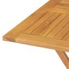 vidaXL Ensemble &agrave; manger de jardin 5 pcs Bois de teck massif